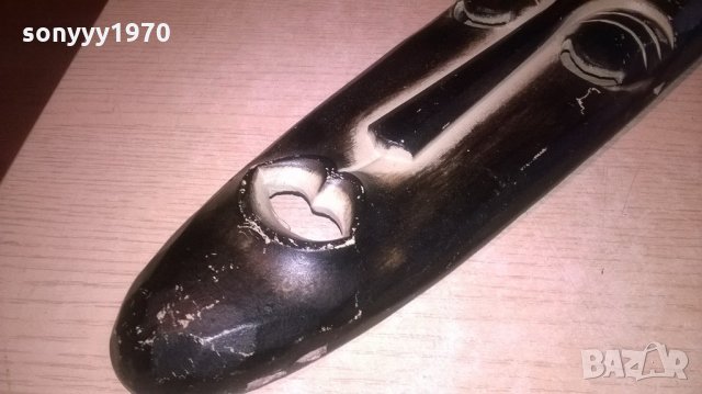 ретро маска за стена-внос швеицария-48х12см, снимка 10 - Колекции - 22068335