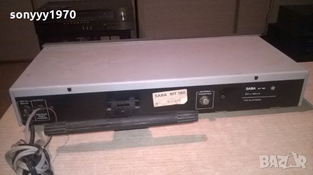 saba mt180 tuner 20v-внос швеицария, снимка 13 - Ресийвъри, усилватели, смесителни пултове - 24516857