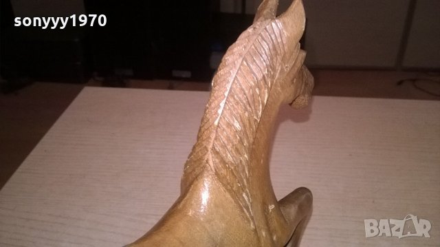 SOLD-кон-дървен-made in philippines-20х20х9см-внос швеицария, снимка 11 - Колекции - 22062223