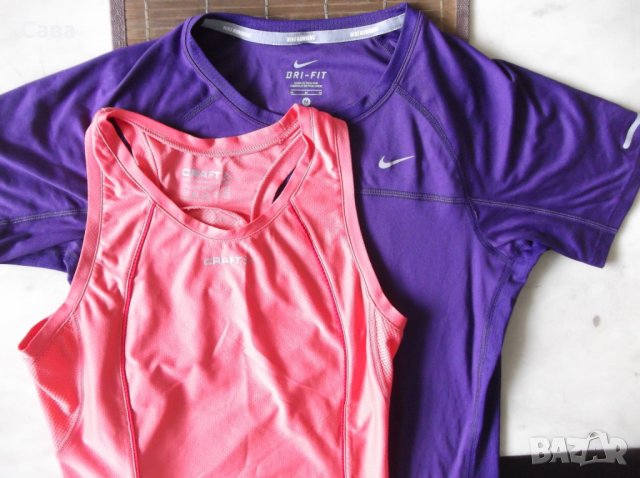 Тениска и потник NIKE, CRAFT   дамски,С и М