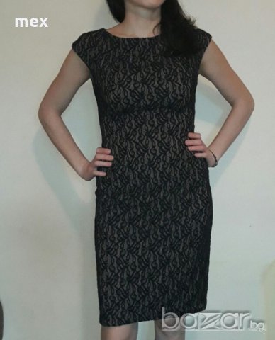 Маркова елегантна рокля дантела С, снимка 5 - Рокли - 20499556
