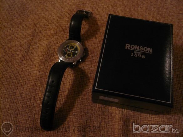 часовник ръчен оригинален нов Ronson, снимка 3 - Мъжки - 7447899