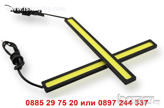 Дневни лед светлини 2х6W - диодна лента - код 1143, снимка 7 - Аксесоари и консумативи - 12340214