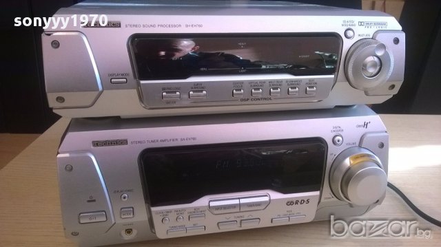 technics tuner amplifier+procesor/preamp-japan-внос швеицария