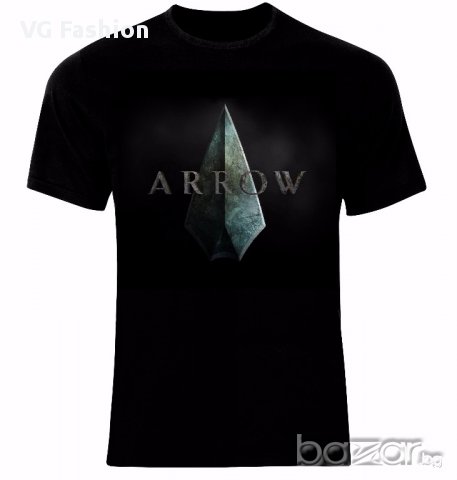 Стрелата Arrow Logo Arrow Logo Тениска Мъжка/Дамска S до 2XL