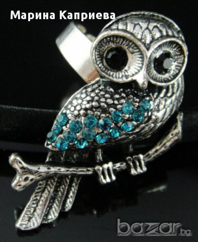 Пръстен "Бухал на клонче" /А-21/