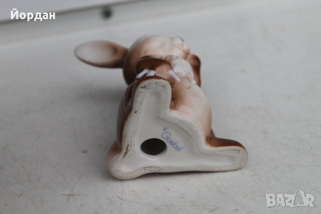 Порцеланов заек Goebel, снимка 5 - Колекции - 26053618