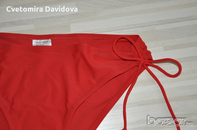 Бански две части червен, снимка 3 - Бански костюми - 18739045