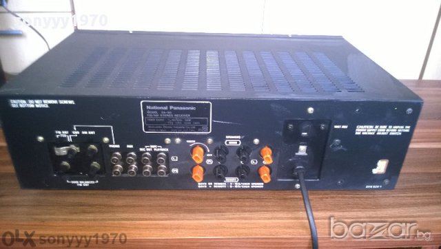 national panasonic sa-80 stereo receiver-japan-нов внос швеицария, снимка 9 - Ресийвъри, усилватели, смесителни пултове - 8529879