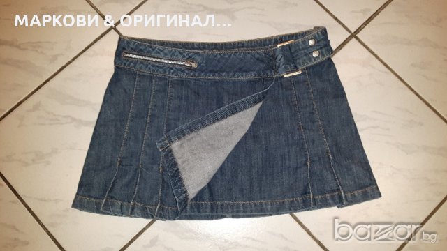 Дънкова пола М/Л р-р., снимка 12 - Поли - 14298697