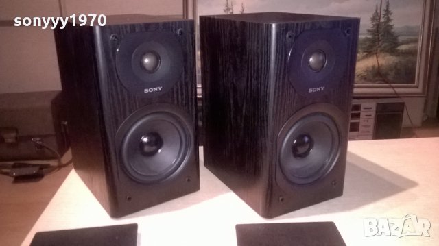 поръчани-sony ss-cmx750 тонколони 2бр-внос швеция-27х22х15см
