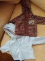 Плътно якенце и жилетка 0-3 месеца, снимка 1 - Жилетки и елечета за бебе - 20975827