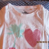 Блузка за Момиче С&А, снимка 1 - Детски Блузи и туники - 25538380