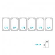 1.Хладилна поставяща се отгоре витрина 1,2 м х 0,34 м - за 5x 1/4 GN- контейнер номер на артикул: AG, снимка 7 - Витрини - 11639502