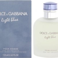 D&G Light Blue Pour Homme 125 ml eau de toilette мъжки парфюм, снимка 1 - Мъжки парфюми - 25313373