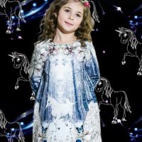 Рокля Еднорог от 1 до 7 години, снимка 3 - Детски рокли и поли - 23634663