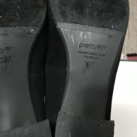 Естествен велур Pretty feet. Заблестете!, снимка 2 - Дамски елегантни обувки - 25374902