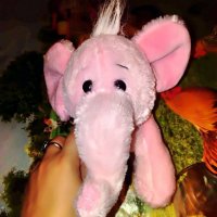 Плюшено розово слонче, снимка 1 - Плюшени играчки - 22004964