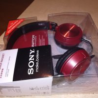sony red headphones-нови в опаковка, снимка 6 - Слушалки и портативни колонки - 21081860