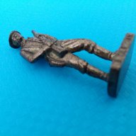 статуетка b.tilghman 1854г - 1924г usa фигурка made in italy статуетка войник рядка, снимка 7 - Антикварни и старинни предмети - 15269459