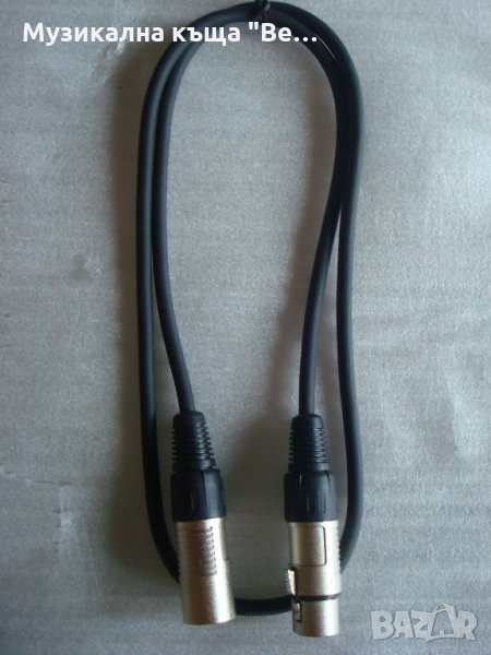Микрофонен кабел канон-канон - 1м., снимка 1
