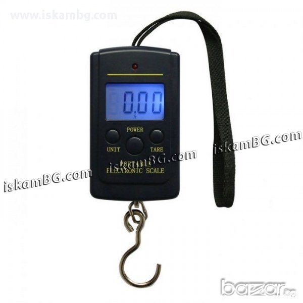Електронно портативно кантарче до 40кг., снимка 1