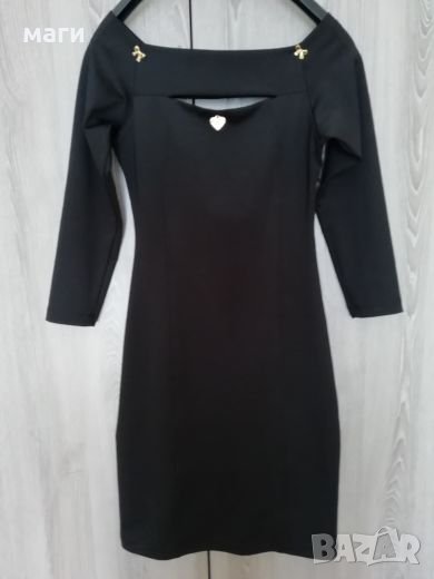 Черна рокля размер S, снимка 1
