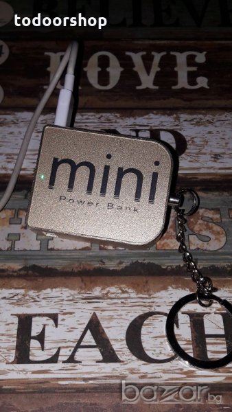 Външна батерия power bank MINI бижу ключодържател, снимка 1