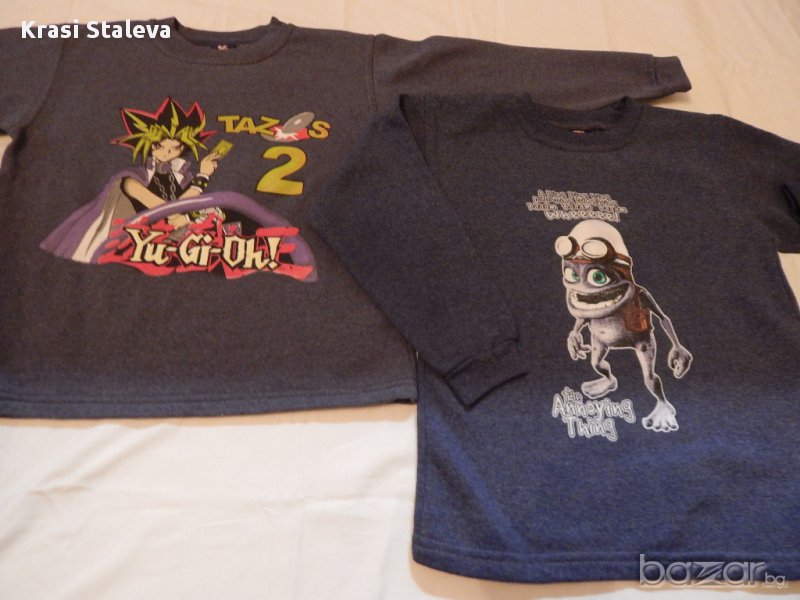 Блузки лека вата -6-7 год., снимка 1