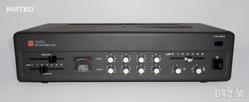 TESLA AOS-191 VINTAGE 1980 ANALOG TAPE DELAY REVERB PROCESSOR ретро лентово ехо,реверб-ефект, снимка 1