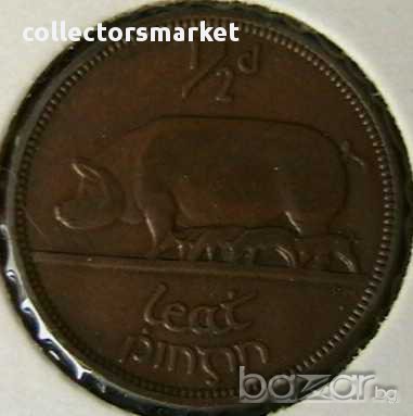 ½ пени 1940, Ирландия , снимка 1