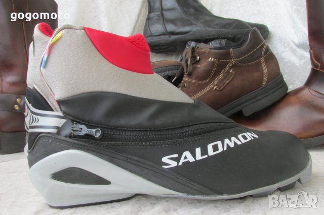 ПРОДАДЕН НОВИ Обувки,ски бягане,биатлон Salomon® Pro Active PILOT power strap Combi+ Allround, снимка 1