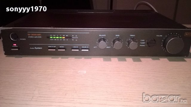 Rft sv 3930 hi-fi stereo amplifier-made in germany-внос швеицария, снимка 7 - Тонколони - 12832833