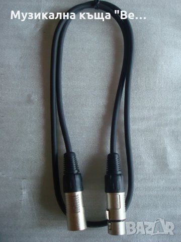 микрофонен кабел канон-канон - 1м., снимка 1 - Други - 25676434