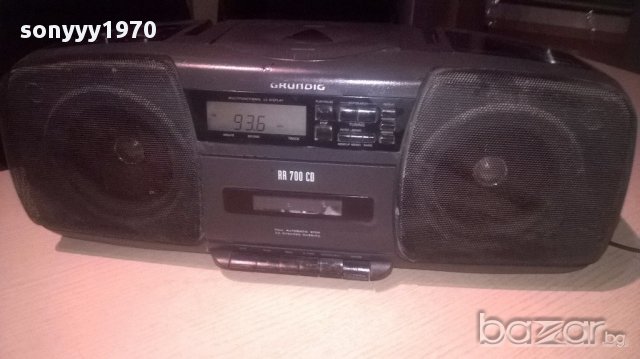 grundig rr700cd-radio cassete recorder-внос швеицария, снимка 6 - Ресийвъри, усилватели, смесителни пултове - 12796027