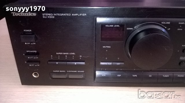 technics su-x502-made in japan-330watts-внос швеицария, снимка 13 - Ресийвъри, усилватели, смесителни пултове - 12553700