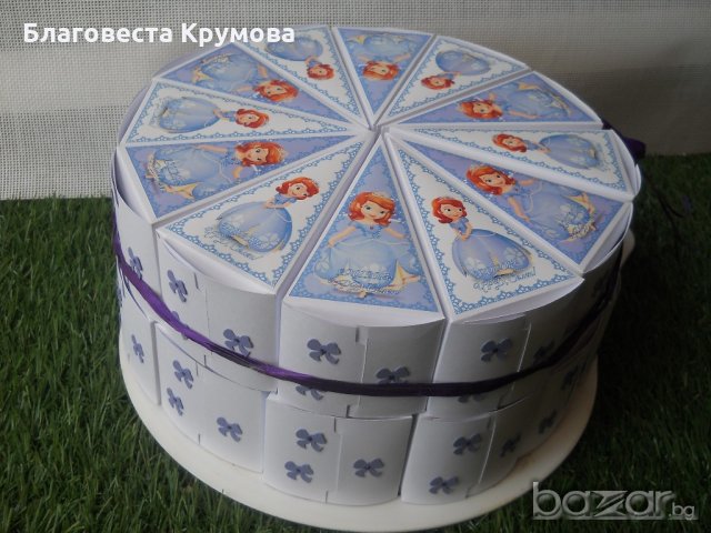 Хартиена торта, снимка 6 - Подаръци за рожден ден - 18907856