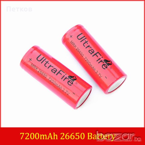 Акумулаторни батерии 18650 ; 18350 ; 26650, снимка 8 - Друга електроника - 11774852