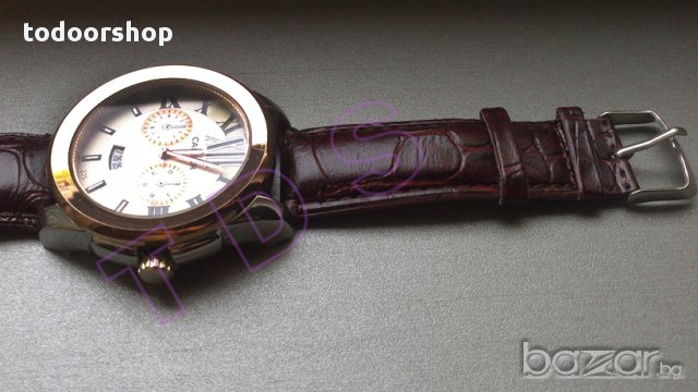 Ръчен мъжки часовник CAFUER GMT 834, снимка 4 - Мъжки - 12027591