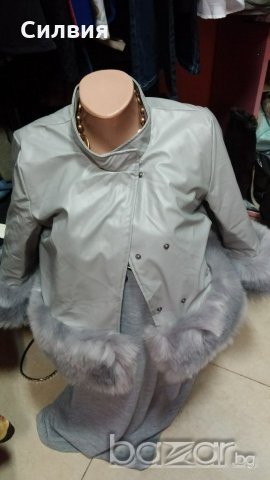 сиво уникално палтенце за 65лв, снимка 1