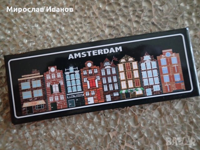** Къщички в Амстердам ** - голямо разнообразие от магнити, снимка 1