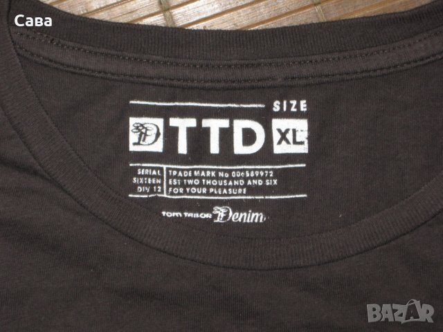 Тениски и риза TOM TAILOR   мъжки,Л-ХЛ, снимка 8 - Тениски - 22535723