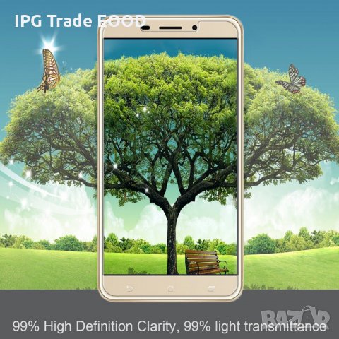 ASUS Zenfone 3 Laser ZC551KL 5.5  стъклен протектор, снимка 4 - Фолия, протектори - 23819062