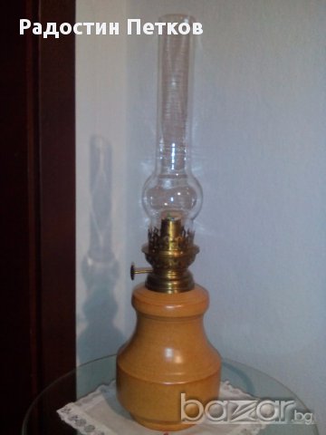 Газена лампа френска керамика, снимка 1 - Други - 12738836