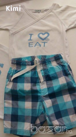 комплект панталонки НМ и 2 бр бодита, снимка 3 - Комплекти за бебе - 11095546