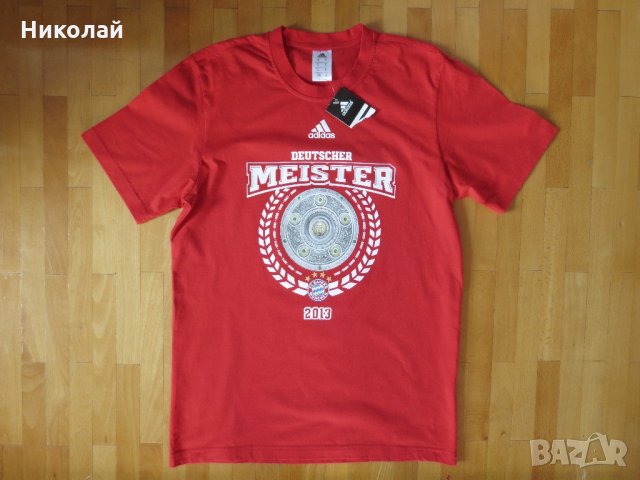 adidas Bayern Munich Champions T-Shirt, снимка 3 - Тениски - 22176126