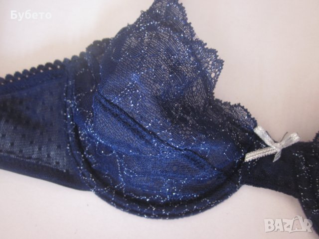 Черен сутиен със силикон, снимка 6 - Бельо - 25844153