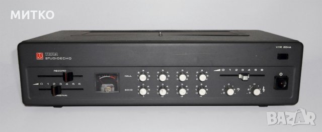 TESLA AOS-191 VINTAGE 1980 ANALOG TAPE DELAY REVERB PROCESSOR ретро лентово ехо,реверб-ефект