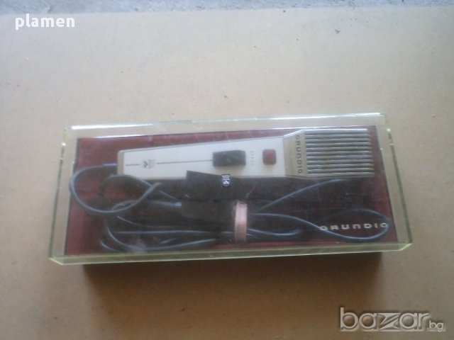 МИКРОФОН ГРУНДИГ СТЕНОРЕТ, снимка 4 - Антикварни и старинни предмети - 15562667