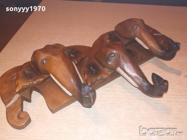 ретро колекция-закачалка от слонове-внос швеицария-42х23х8см, снимка 14 - Антикварни и старинни предмети - 20957742